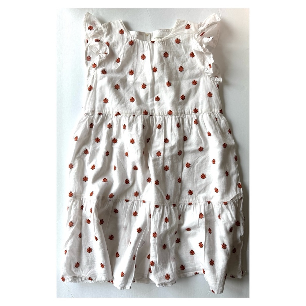 JCrew- Crewcuts Kids Dress with Red Ladybug Pattern